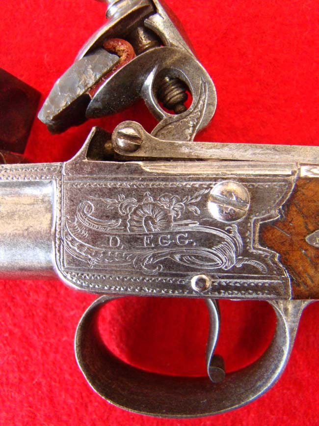 Fine Pair of English Flintlock Box-Lock Pistols by Durs Egg, London, Circa 1780 — image 2